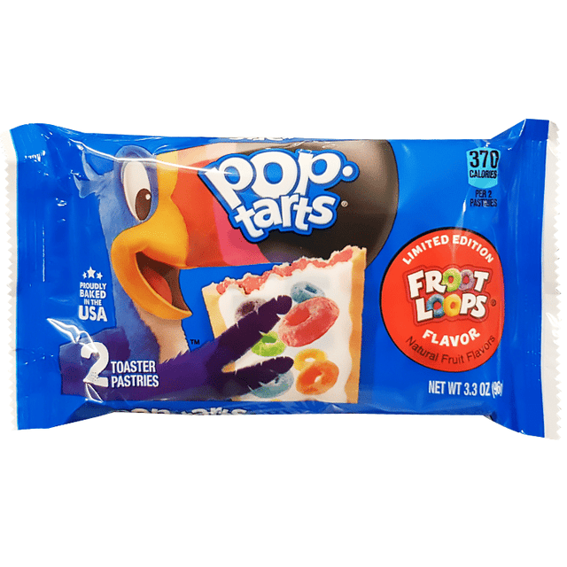 Pop Tarts Twin Pack with Froot Loops (96g)