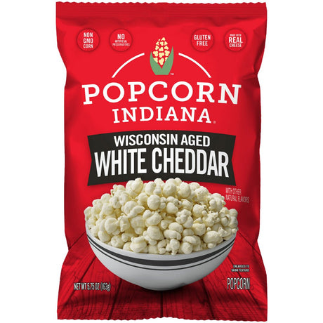 Popcorn Indiana Wisconsin Aged White Cheddar (163g)