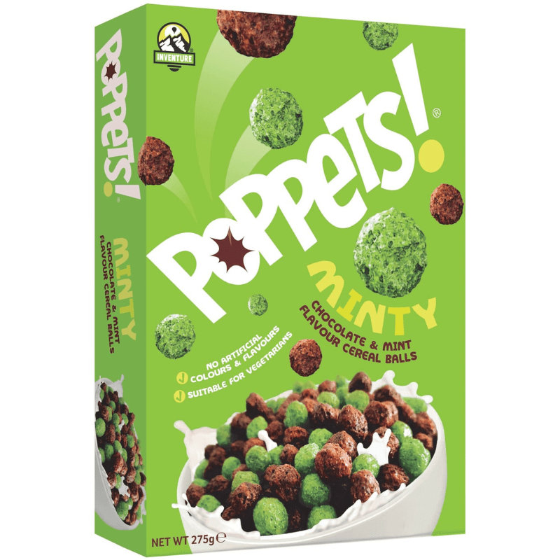 Poppets Minty Cereal (275g)