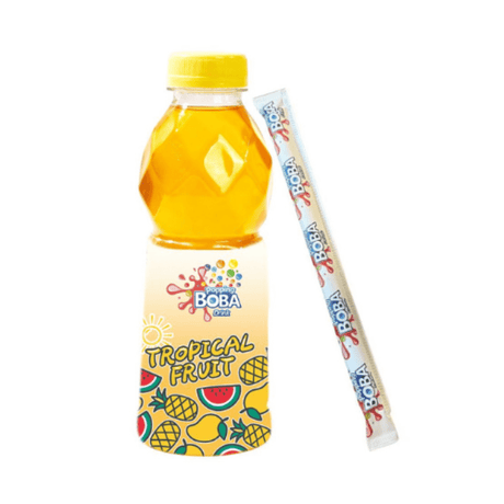 Popping Boba Tropical Drink with Straw (500ml)