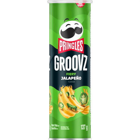 Pringles Groovz Fiery Jalapeno (137g)