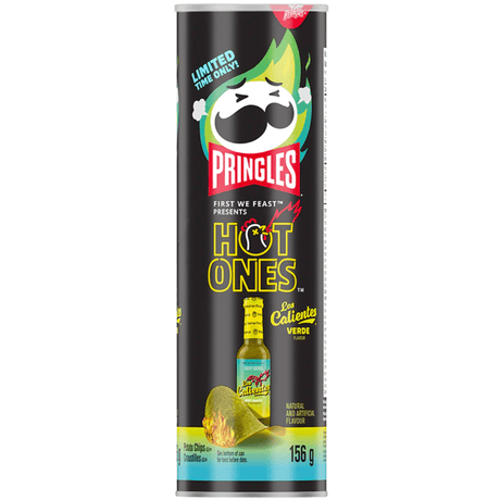 Pringles Hot Ones Las Calientes Verde (156g)