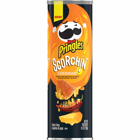 Pringles Scorchin' Cheddar (156g)