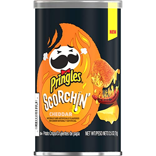 Pringles Scorchin' Cheddar Grab and Go (71g) (BB Expired 22-01-22)