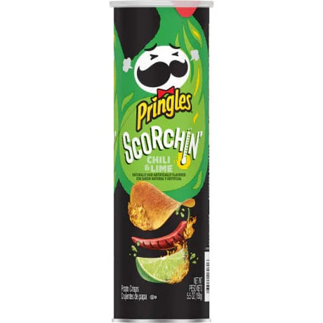 Pringles Scorchin' Chilli and Lime (158g)