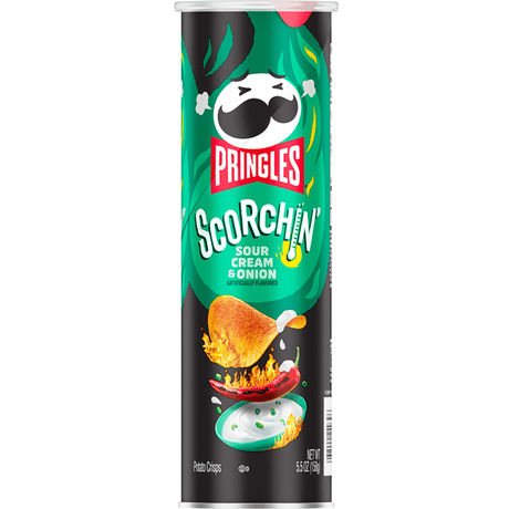 Pringles Scorchin' Sour Cream & Onion (158g)