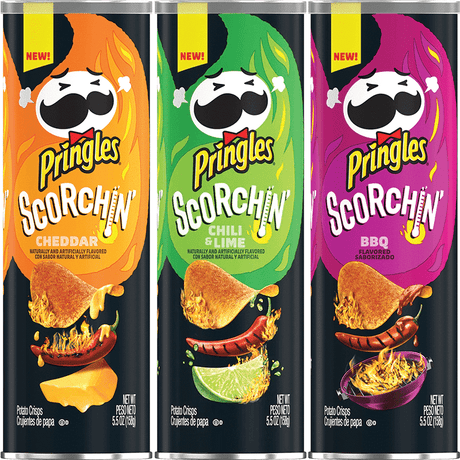 Pringles Scorchin' Top 3 Favourites (3 Pack)
