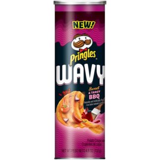 Pringles Wavy Sweet and Spicy BBQ (137g)