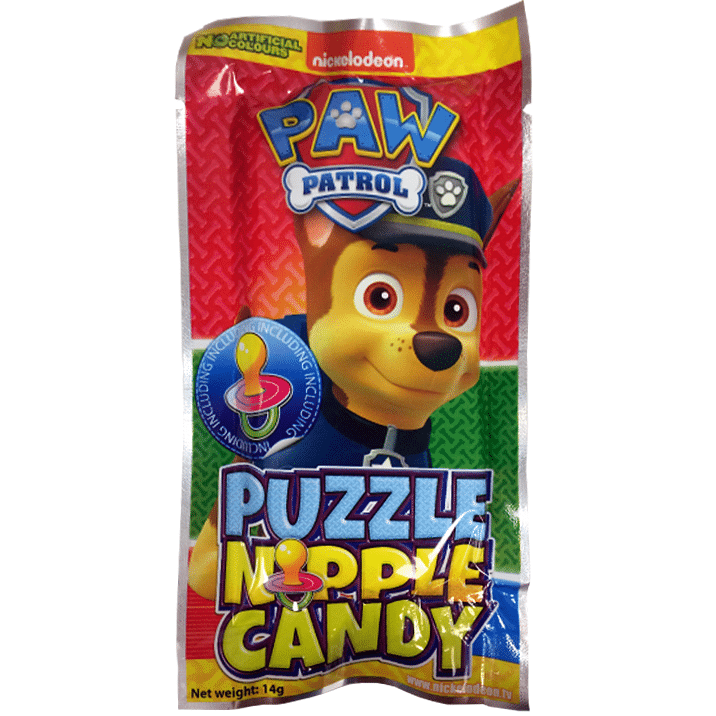 Puzzle Candy Paw Patrol (14g) (Box of 30) (BB Expired 11-10-21)