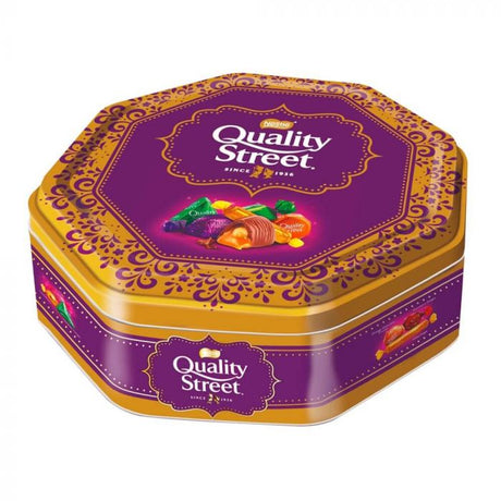 Quality Street Christmas Chocolate Toffee and Cremes Festival Tin (1kg)