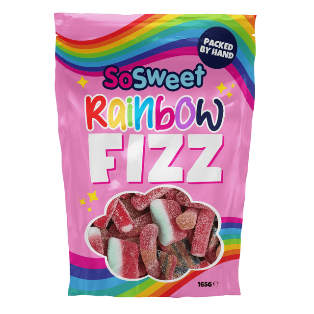 Rainbow Fizz Sweet Mix Pouch 165g