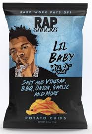 Rap Snacks Lil Baby ALL IN Flavour Potato Chips 71g USA – SoSweet
