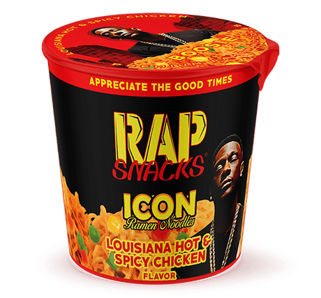Rap Snacks Noodles Louisiana Hot and Spicy Chicken (63g)
