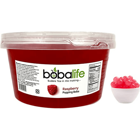 Raspberry Popping Boba (1.6kg)