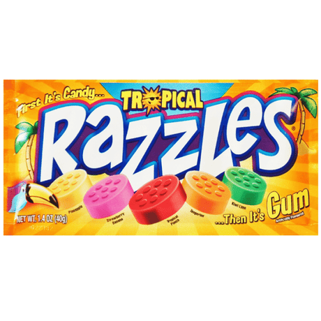 Razzles Tropical (40g)