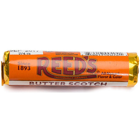 Reed's Hard Candy Roll Butterscotch (29g)