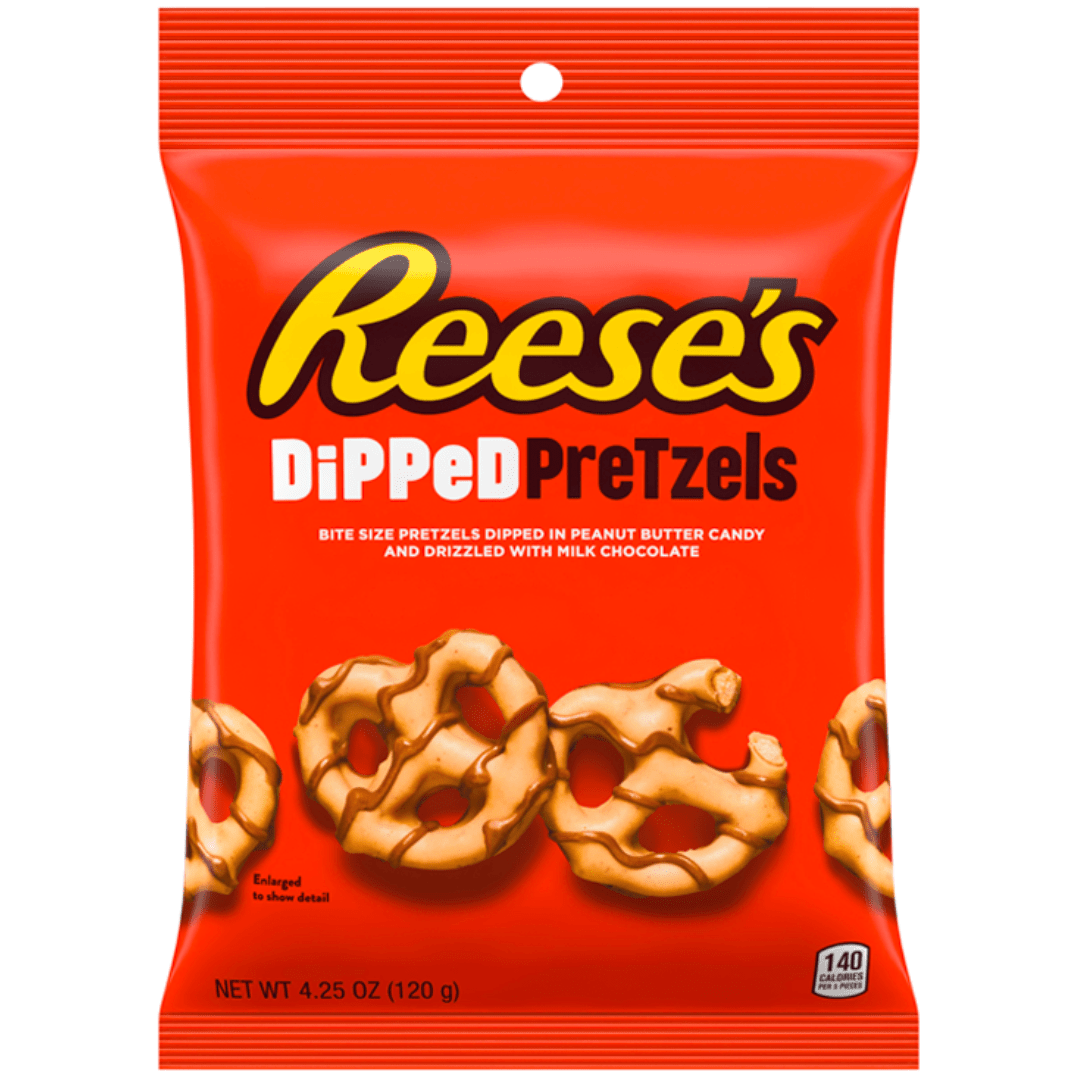 Reeses Dipped Pretzels Peg Bag