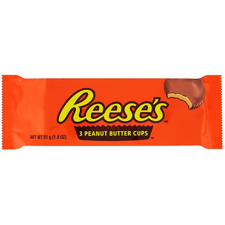 Reese's Peanut Butter Cups - 3 pack (51g)