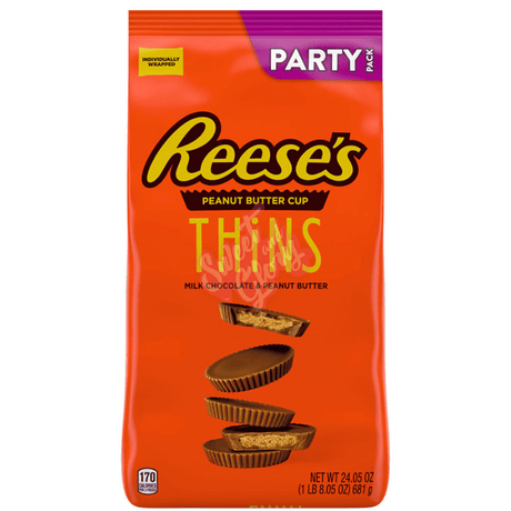Reese's Peanut Butter Thins Party Bag (681g)