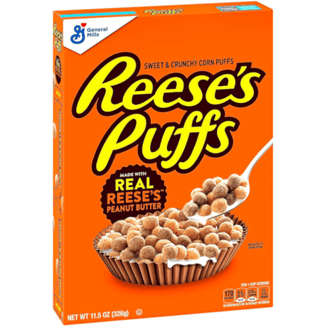 Reese's Puffs Cereal (326g) (Best Before Expiring 08/03/23)