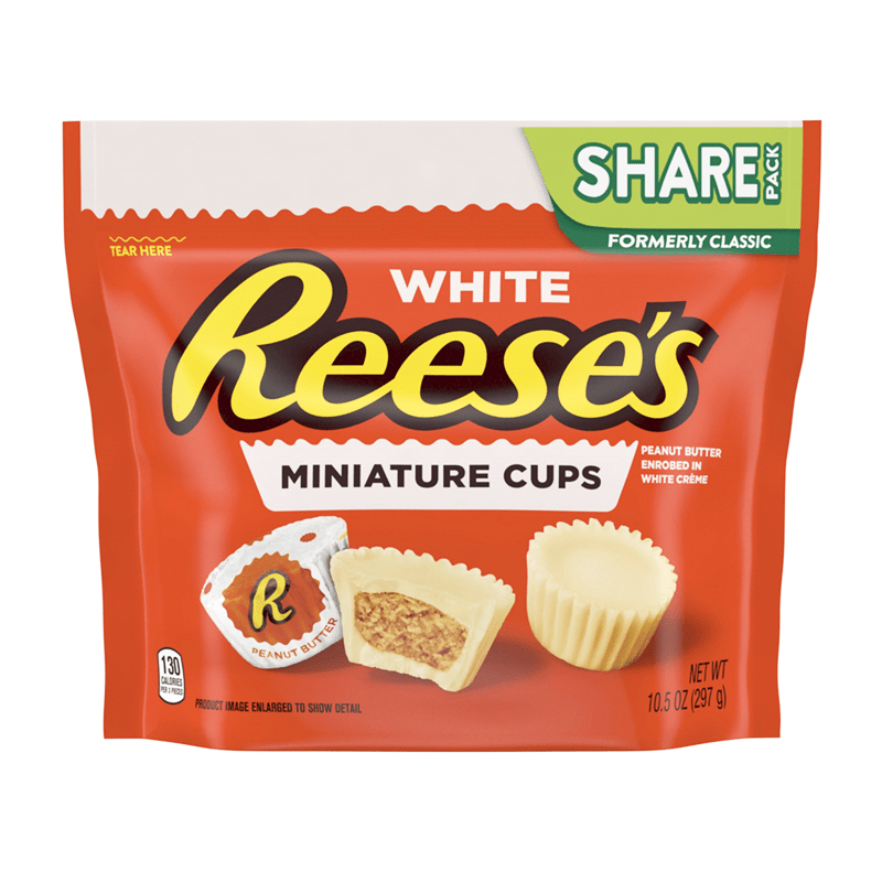 Reese's White Miniature Cups Share Size (297g)
