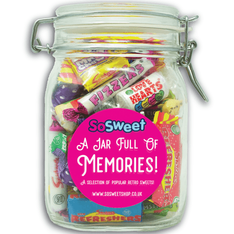 Retro Sweets Premium Gift Jar
