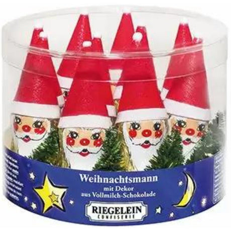 Riegelein Chocolate Santa and Tree Drum (200g)