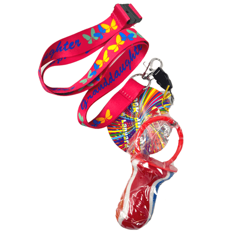 Rock Lollipop Lanyard Grandaughter