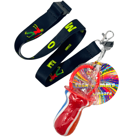 Rock Lollipop Lanyard Zombie