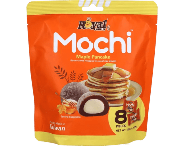 Royal Family Mochi Maple Pancake Pouch 120g TAIWAN