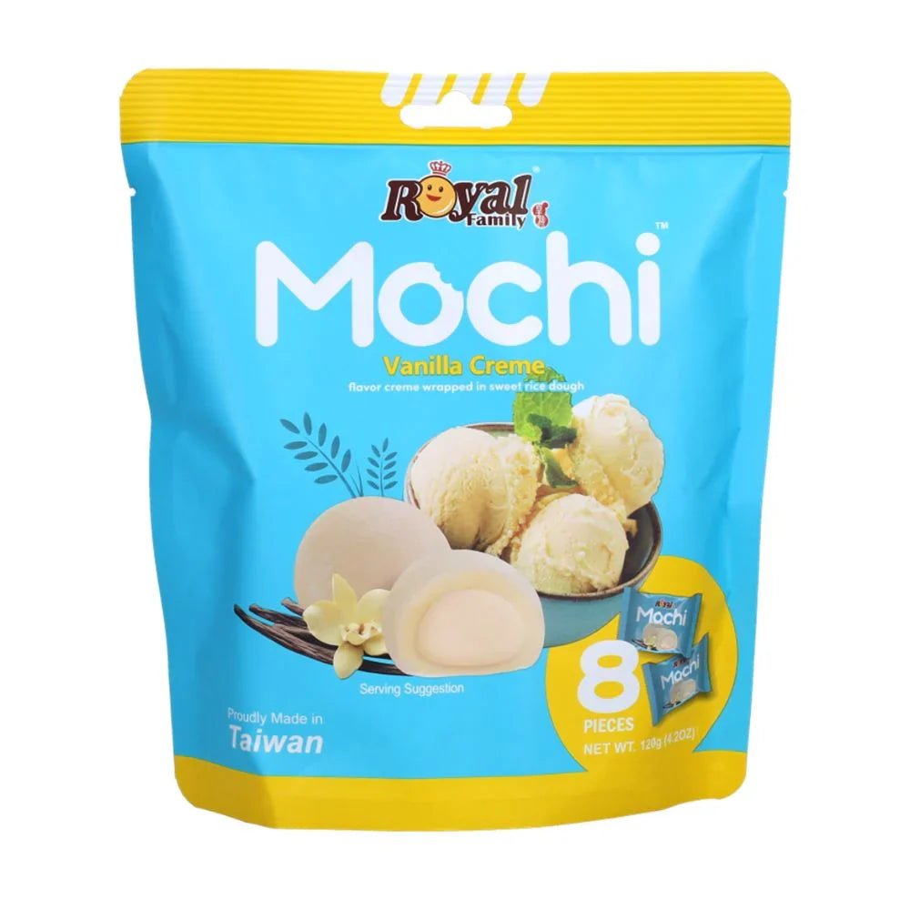 Royal Family Mochi Vanilla Creme Pouch 120g TAIWAN