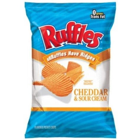 Ruffles Cheddar and Sour Cream Chips (184g)