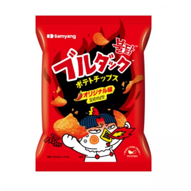 Samyang Buldak Original Potato Crisps 55g KOREA