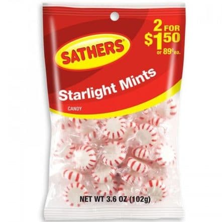 Sathers Mint Starlight Mints (102g)