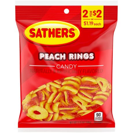 Sathers Peach Rings (78g)