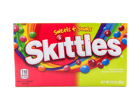 Skittles Sweets Sours Theatre Box (99g)