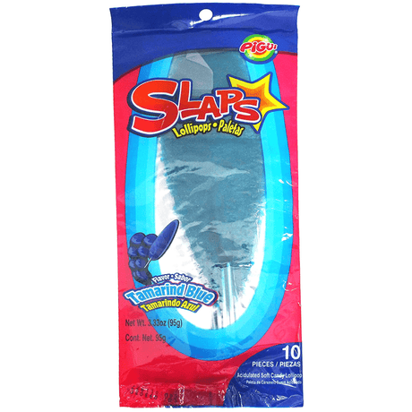 Slaps Tamarind Blue Lollipop (10 Pack)