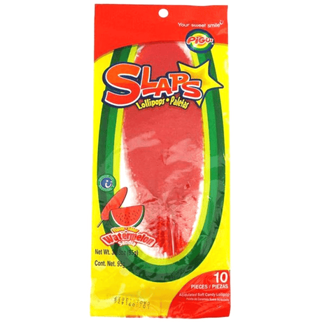 Slaps Watermelon Lollipop (10 Pack)