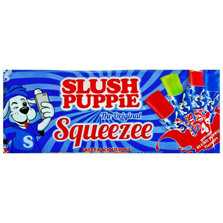 Slush Puppie Squeezee Ice Pops 10 Pack (60ml)