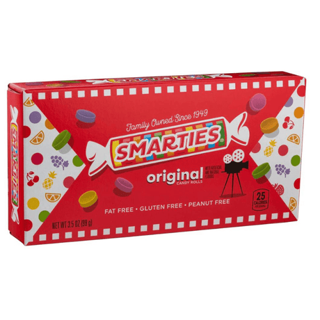 Smarties Candy Rolls Theatre Box (99g)