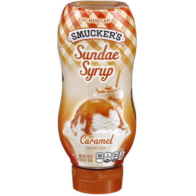 Smuckers Sundae Syrup Caramel (567g)