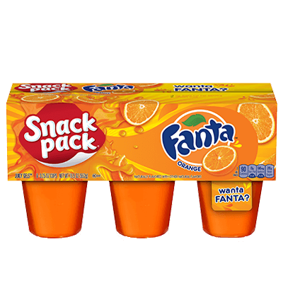 Snack Pack Fanta Orange (6 Pack)