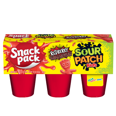 Snack Pack Sour Patch Kids Redberry (6 Pack)