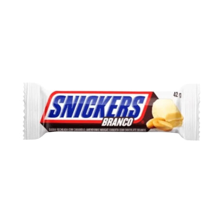 Snickers Branco White Chocolate Bar 42g BRAZIL