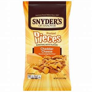 Snyder's Pretzel Pieces Cheddar Cheese (340g)
