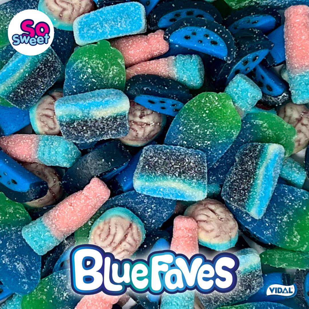 SoSweet Blue Faves 125g Peg Bag