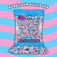 SoSweet Bubblegum Slices Bag 1kg