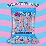 SoSweet Bubblegum Slices Bag 1kg