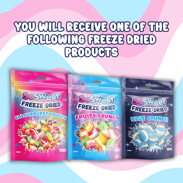 SoSweet Candy Club Mystery Box + FREE Crunchy Caramel Popcorn Bottle (Worth £7.99)