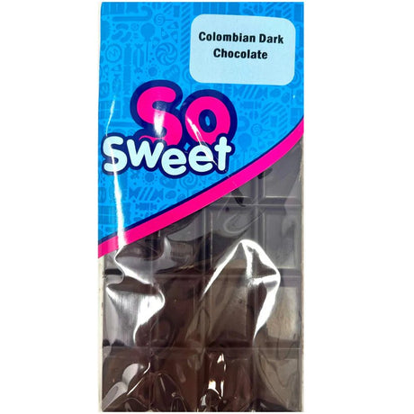 SoSweet Columbian Dark Chocolate Bar (80g)